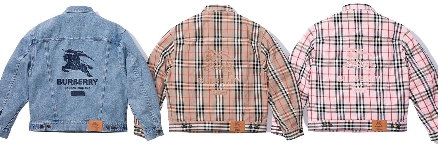 Supreme®/Burberry® Denim Trucker Jacket